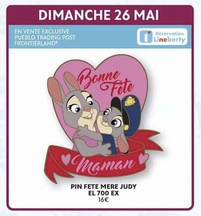 Fête des mères Pin Trading Disneyland Paris