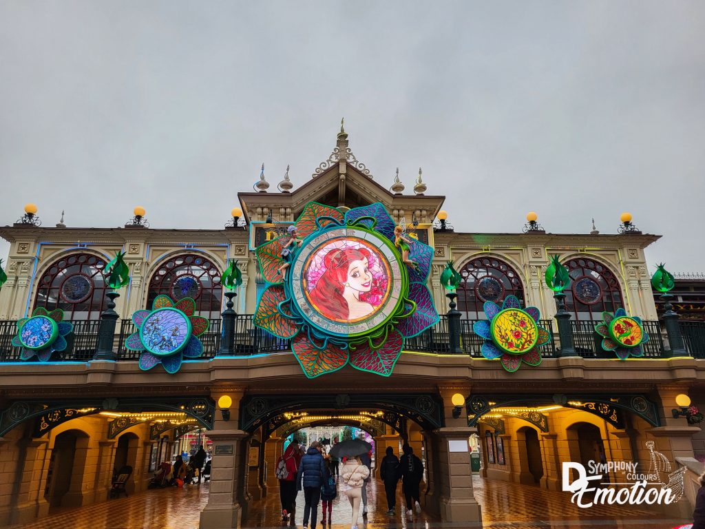 Prélude en Couleurs sur la gare de Main Street U.S.A