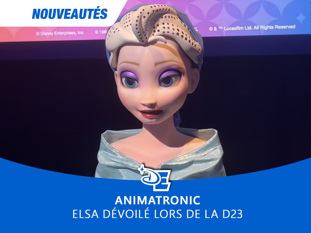 L'animatronic de Elsa