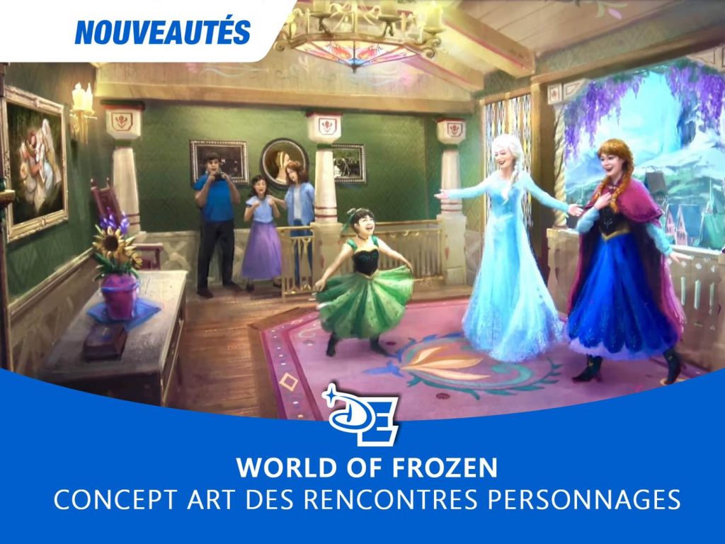 Le meet Elsa et Anna