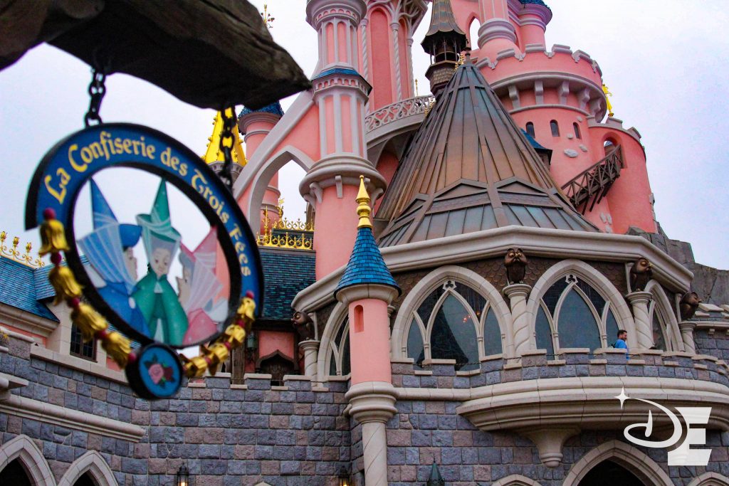 Spot photo à Disneyland Paris : la cour du château