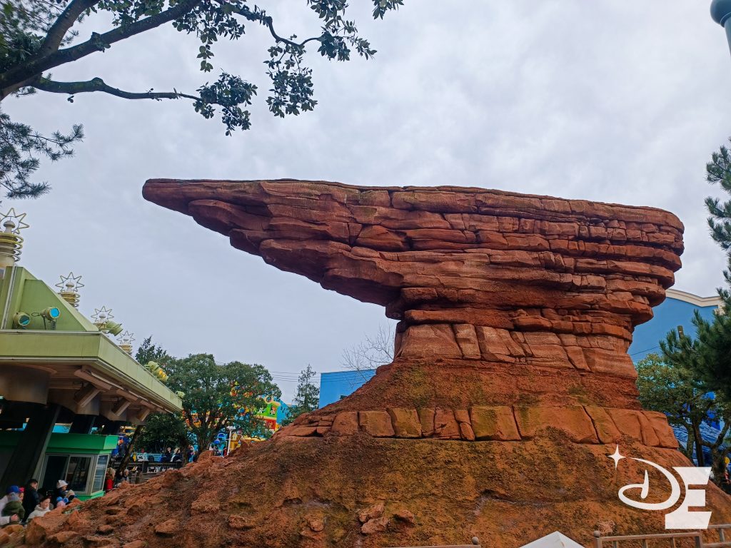 Le rocher de Radiator Springs