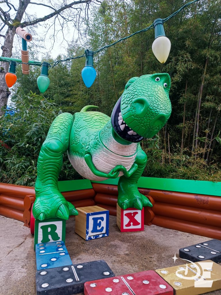 Rex au Toy Story Playground du Walt Disney Studios Park