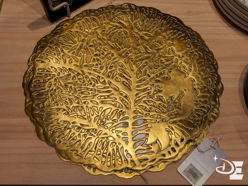Set de table doré Ariel