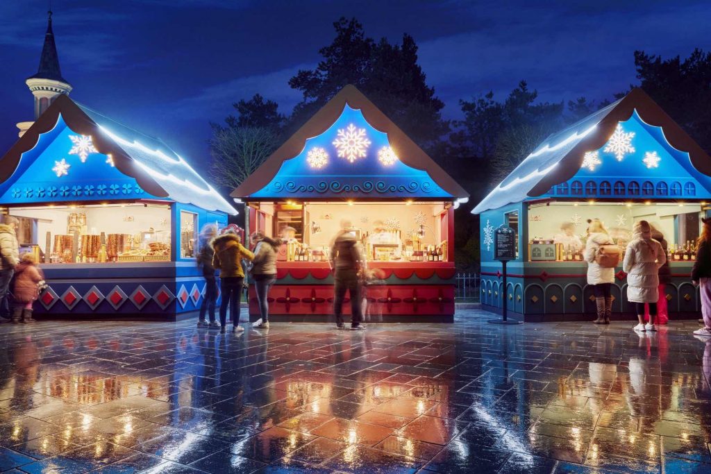 les chalets gourmands version Noël