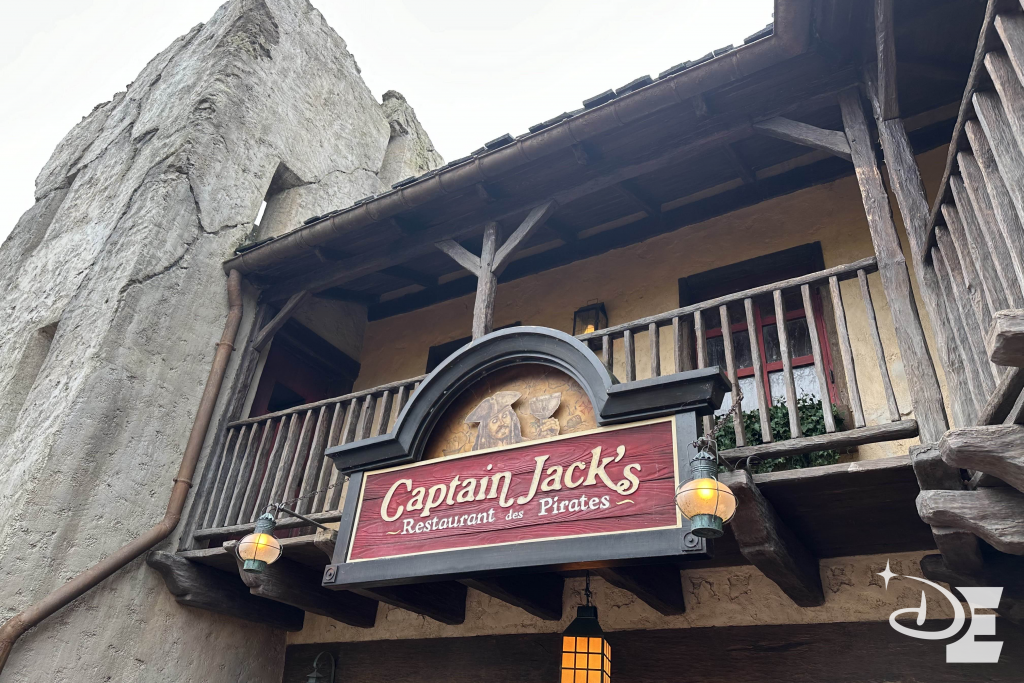 devanture du Captain Jack's
