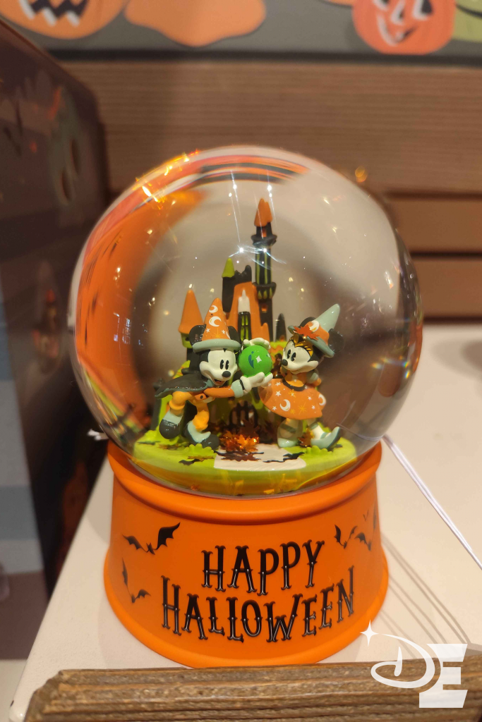 boule à neige halloween mickey et minnie