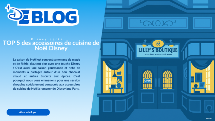 Top 5 des accessoires de cuisine de Noël Disney