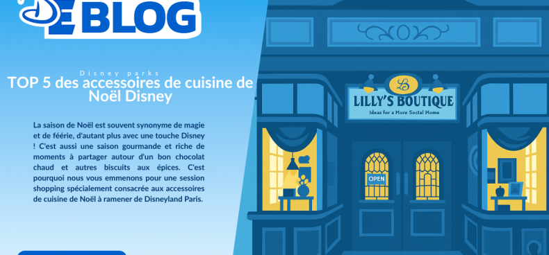 Top 5 des accessoires de cuisine de Noël Disney