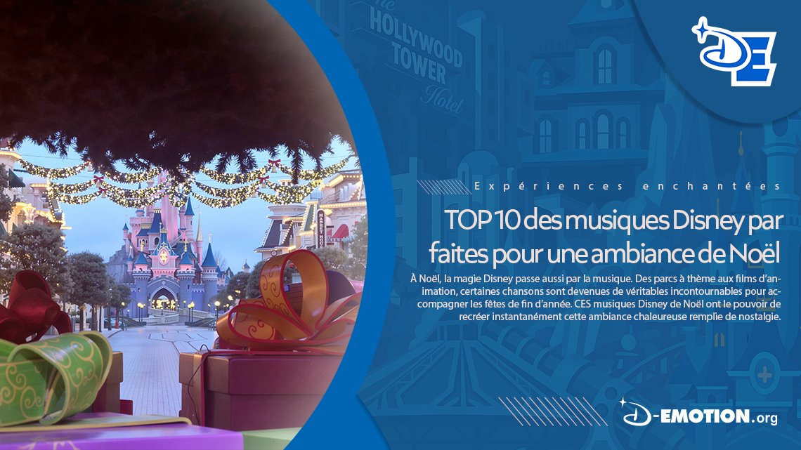 TOP 10 des musiques Disney parfaites pour une ambiance de Noël