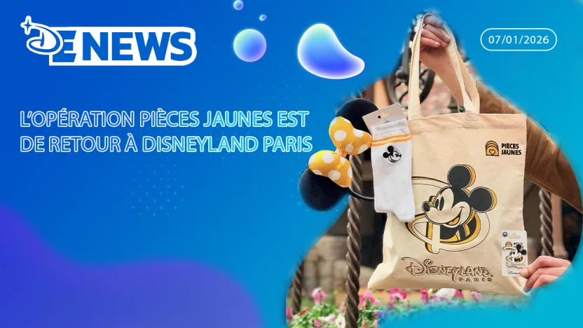 L&rsquo;Opération Pièces Jaunes est de retour à Disneyland Paris