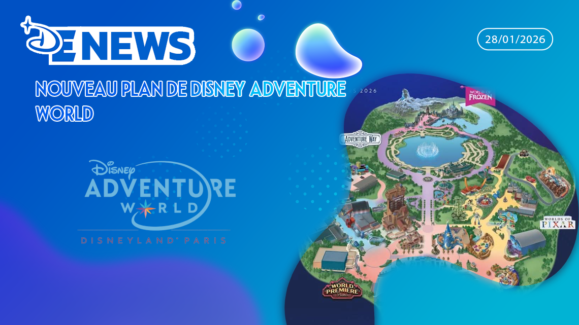Nouveau plan de Disney Adventure World