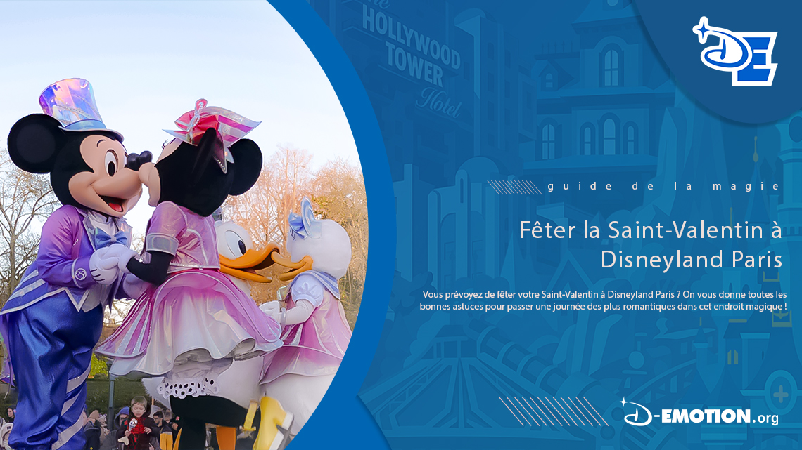Guide : fêter la Saint-Valentin à Disneyland Paris