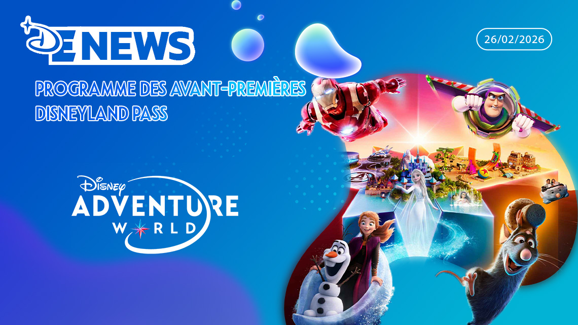 Programme des Avant-Premières Disneyland Pass