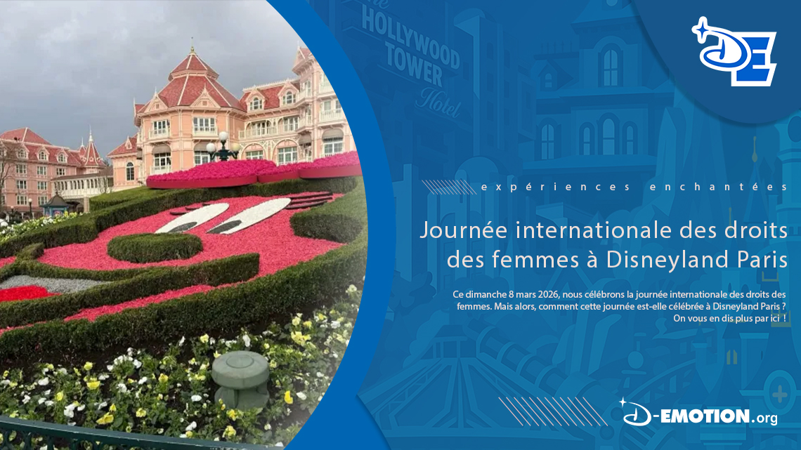 Journée internationale des droits des femmes à Disneyland Paris