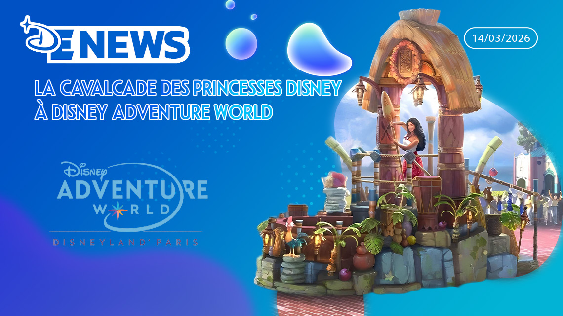 La Cavalcade des Princesses Disney à Disney Adventure World