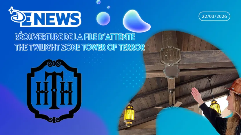 Réouverture de la file d’attente The Twilight Zone Tower of Terror