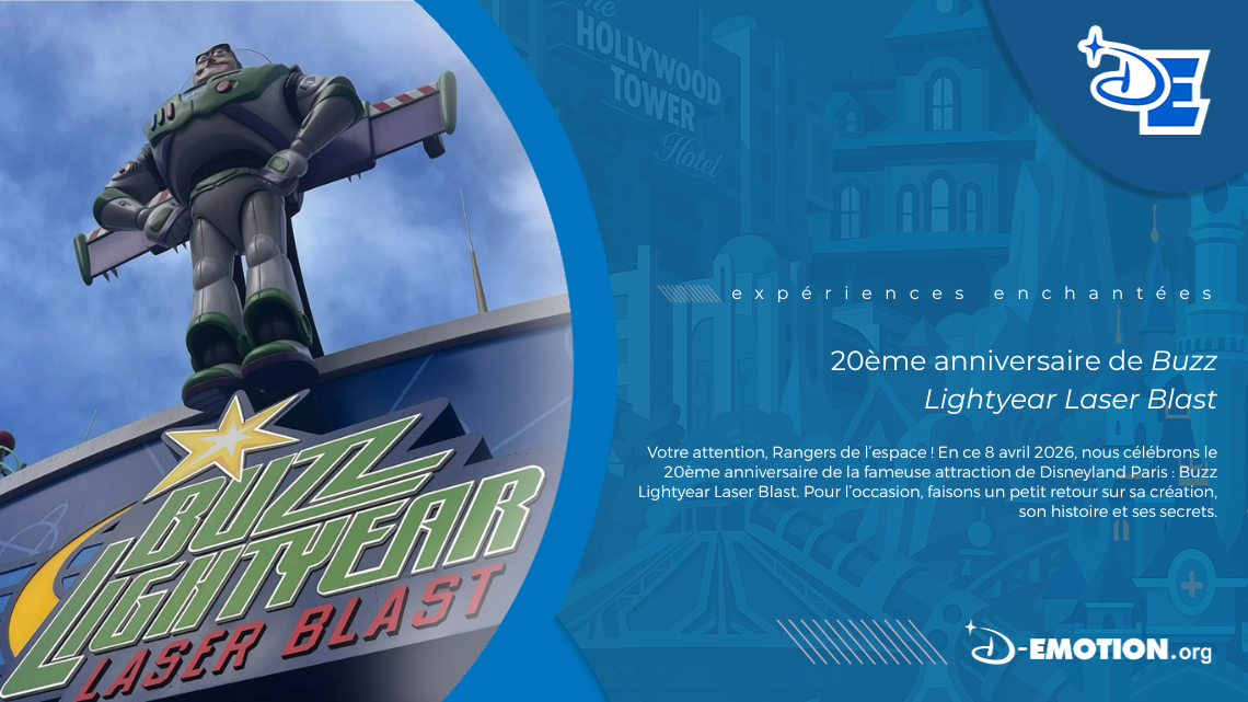20ème anniversaire de Buzz Lightyear Laser Blast