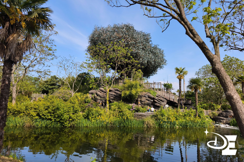 La Cabane des Robinson, l'un des coins calmes en cas d'affluence à Disneyland Paris