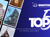top 5 horloges Disneyland Paris