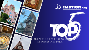 top 5 horloges Disneyland Paris