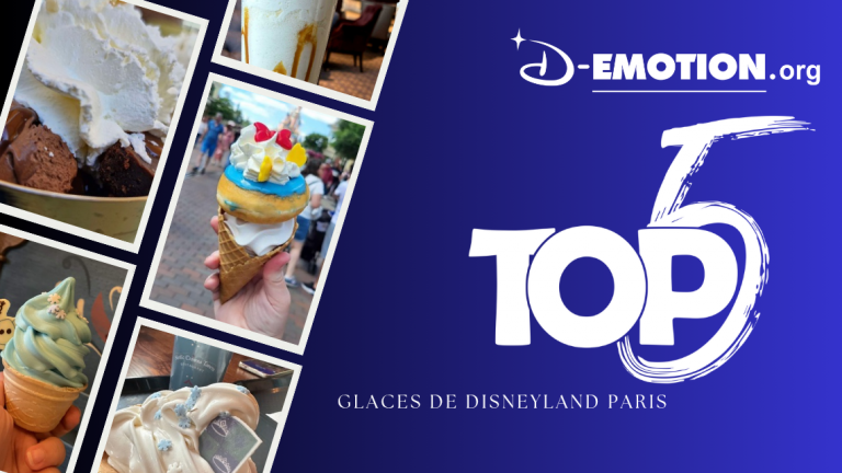 Top 5 des glaces de Disneyland Paris
