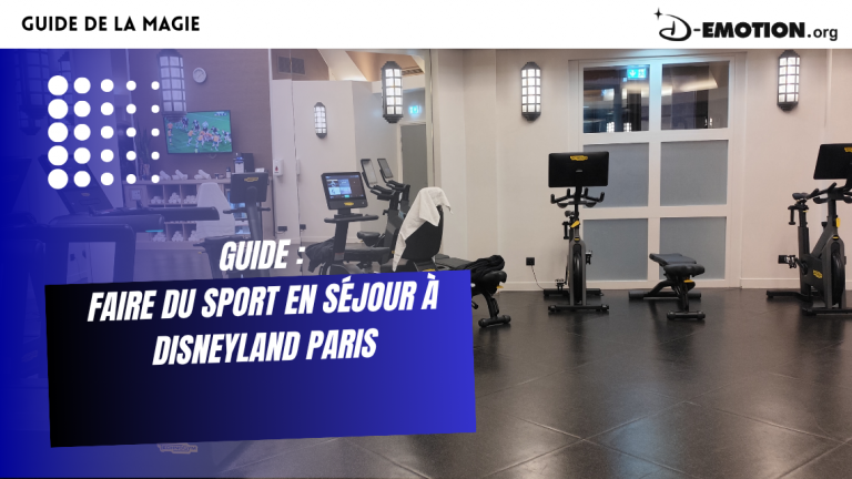 Faire du sport en séjour à Disneyland Paris