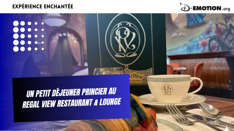 Un petit déjeuner princier au Regal View Restaurant & Lounge