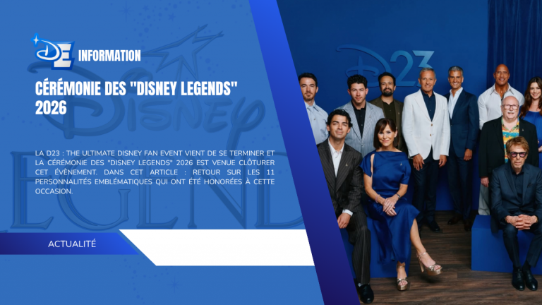 Cérémonie des « Disney Legends » 2026