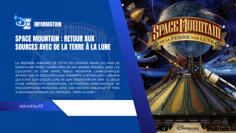 Space Mountain : retour aux sources avec De la Terre à la Lune