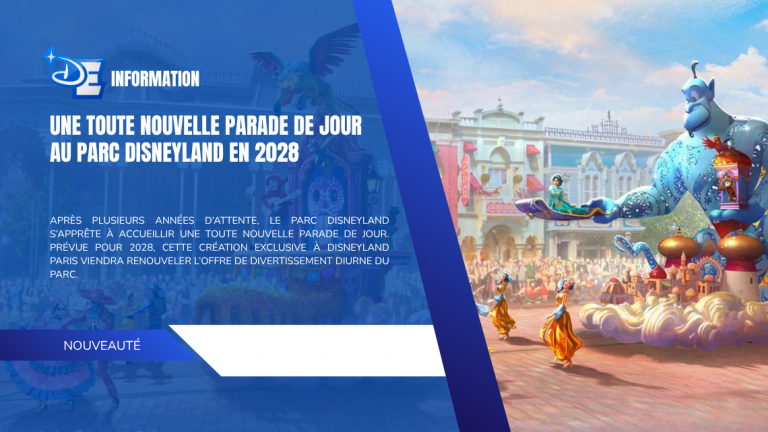 Une toute nouvelle parade de jour au Parc Disneyland en 2028