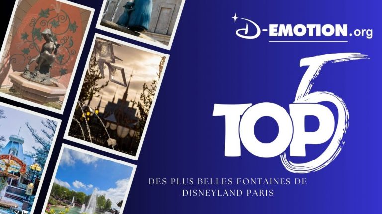 Top 5 des plus belles fontaines de Disneyland Paris