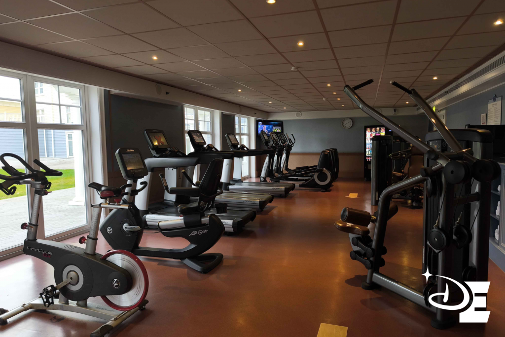 salle de sport de l'hôtel Disney Newport Bay Club