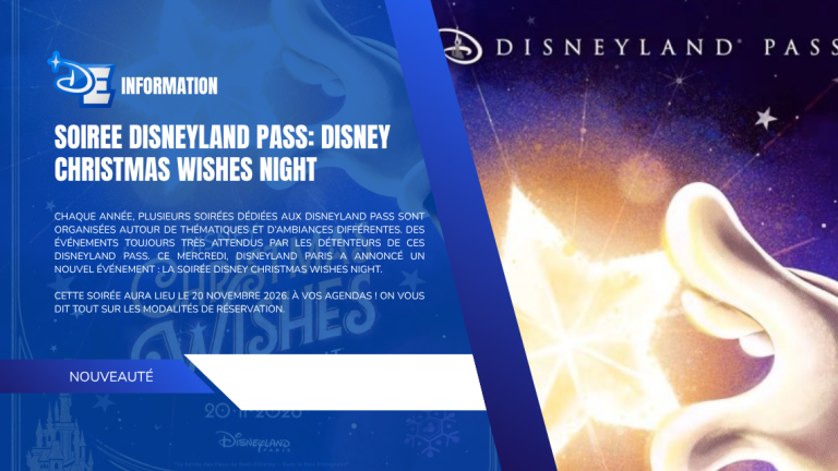 Soirée Disneyland Pass : Disney Christmas Wishes Night