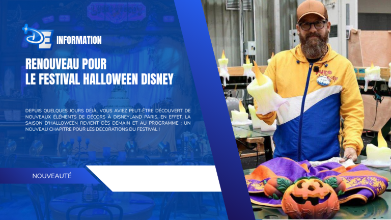 Renouveau pour le Festival Halloween Disney