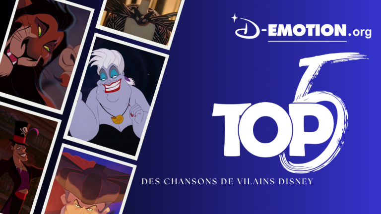 TOP 5 des chansons de Vilains Disney