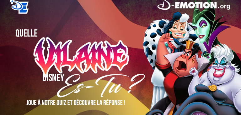 Quelle vilaine Disney es-tu ? Joue à notre quiz et découvre la réponse