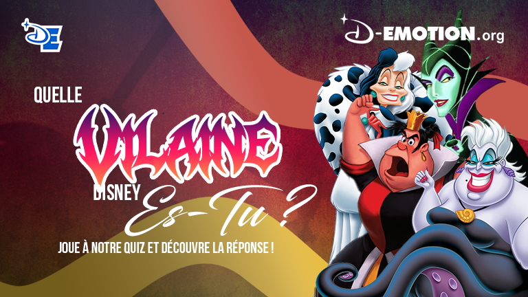 Quelle vilaine Disney sommeille en toi ?