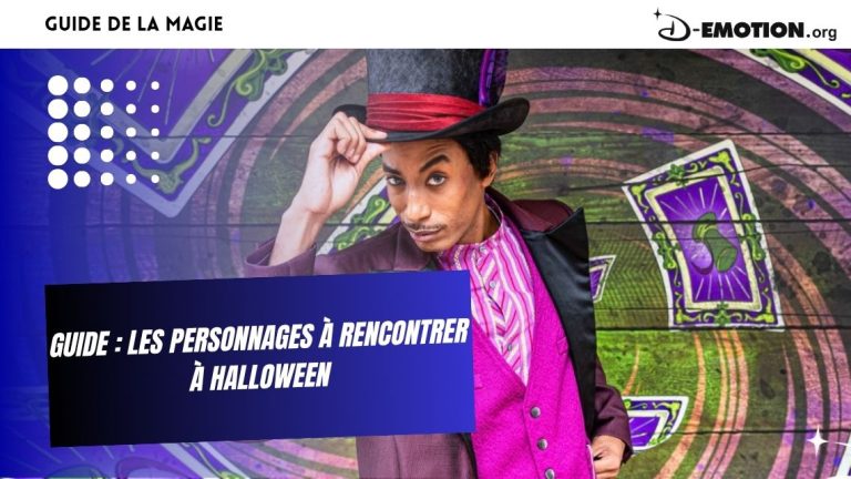 Guide : les personnages à rencontrer à Halloween