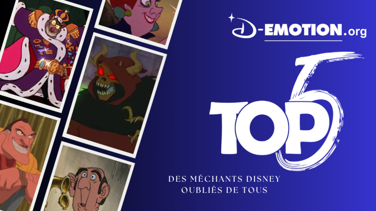 Top 5 des méchants Disney oubliés de tous